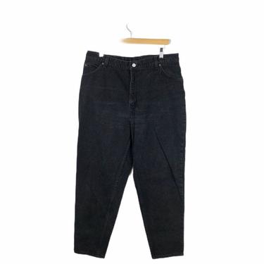 Vintage Black Levis 922 Plus Size Women's Jeans Tapered Orange Tab 18 Short 