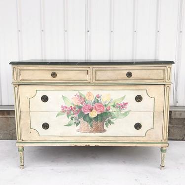 Vintage French Country Commode 