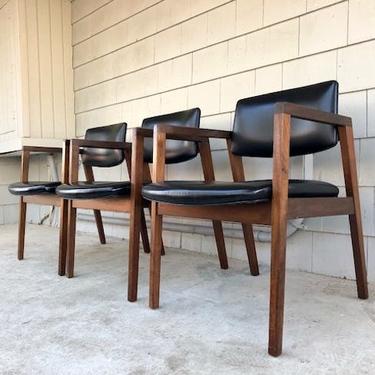 Midcentury Arm/Lounge Chairs by Gunlocke