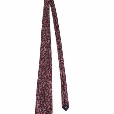 Vintage POLO Ralph Lauren Necktie ~ Paisley ~ 100% Silk ~ Made in USA ~ Tie ~ Handmade 
