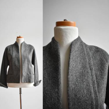 50s Gray Wool Swing Jacket 