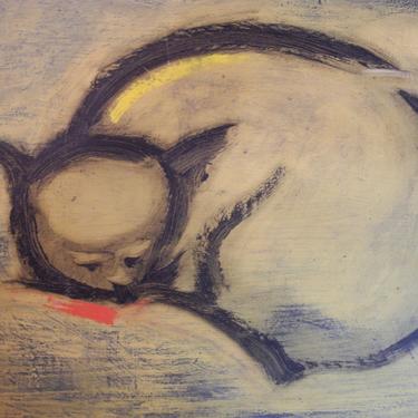 Arnold Sharrad, (1946-2015),  Oil on canvas, Cat. 