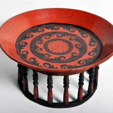 Burmese Lacquerware Tray