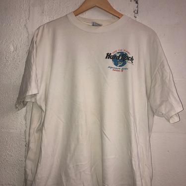 Vintage 1991, Hard Rock Cafe MegaDeth 'Save The Planet' T-Shirt. XL 3054 