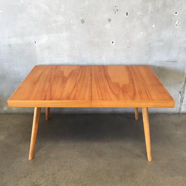 1950's Maple Dining Table with Leafs