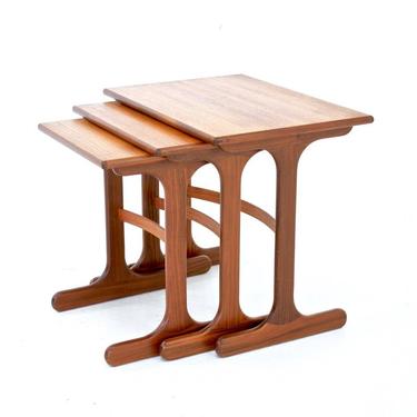 Mid Century Teak Nesting tables by G PLAN - FREE SHIPPING 