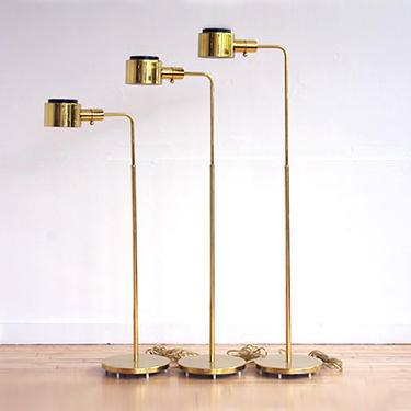 Casella Brass Floor Lamps
