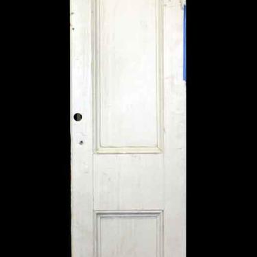 Antique 2 Panel Narrow Closet Door 80.25 x 15.75