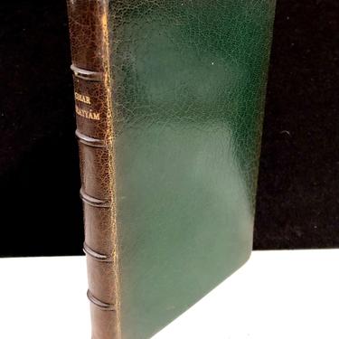 The Rubaiyat of Omar Khayyam 1911 Rare Leather Macmillan Golden Treasury 