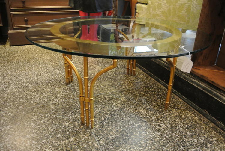glass top table $225