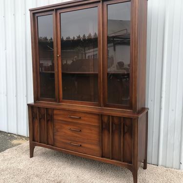 Mid Century Modern Perspecta Style China Cabinet