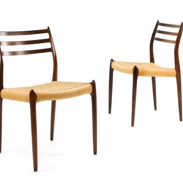 2 Niels Otto Mller for JL Mller Model 78 Chairs