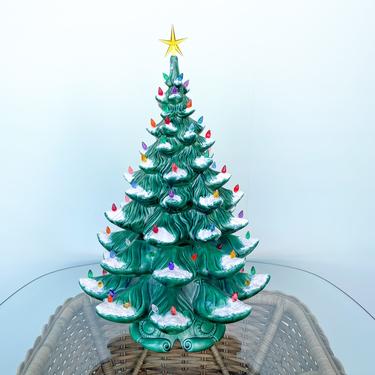 Large Ceramic Christmas Tree