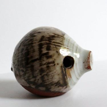 Adorable Vintage Briglin Pottery Animal / Mole or Hedgehog / Ceramic 