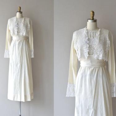 Rivington House dress | 1910s lace wedding dress • Edwardian wedding dress 