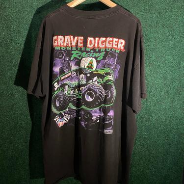 Vintage Monster Truck "Gravedigger" T-Shirt