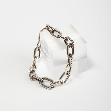 DAVID YURMAN Sterling Silver Chain Madison Bracelet