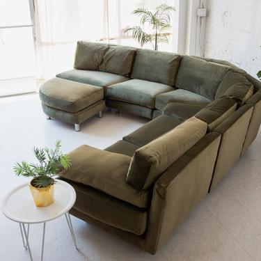 Olive Green Sectional