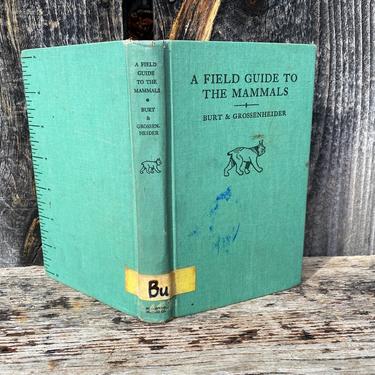 A Field Guide To the Mammals -- 1960s Mammals Book -- 1960s Field Guide Book -- Vintage Mammal Book -- Book on Mammals -- Field Guide Books 