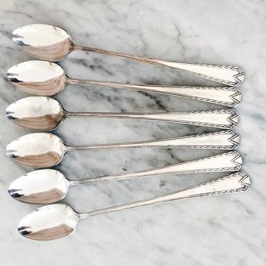 Silver Plated Iced Tea Spoons 