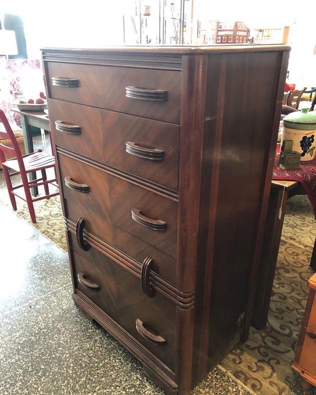                   Art Deco chest $325
