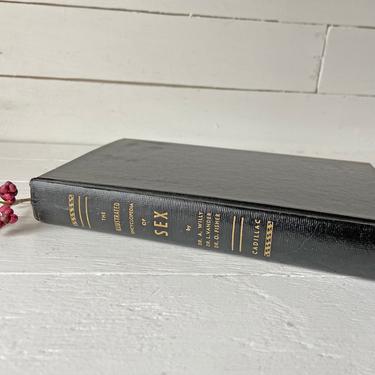 Vintage 1950's Illustrated Encyclopedia of Sex, Hardcover // History Of Sex, Collector // Vintage Book Of Sex // Perfect Gift 