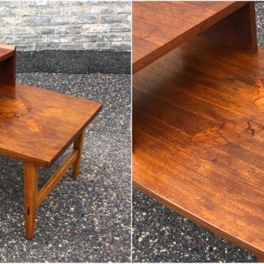 1960 Lane Accent Table With Rosewood Accents 