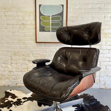 Vintage Mid Century Modern EAMES style LOUNGE CHAIR 