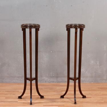Tall Mahogany Pedestal Table