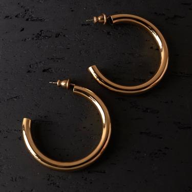 Maslo Medium Hoop Earrings, Gold