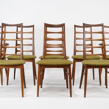 Set of 8 'Lis' Koefoed Hornslet Dining Chairs