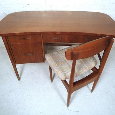 Mid-Century Modern Desk and Chair by Sligh-Lowry