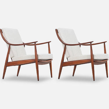 Peter Hvidt & Orla Mølgaard-Nielsen Model FD-146 Lounge Chairs