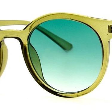 Olive Green Low Key Sunglasses