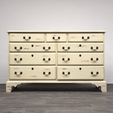 White Sabby Chic Dresser by Harden Furniture 