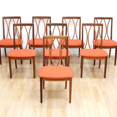 Mid Century Dining Chairs by G Plan 8 Set 