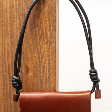 Cocoa Leather Wallet Bag