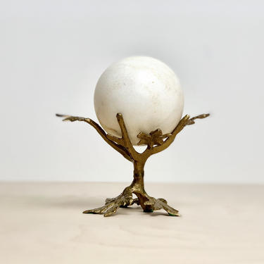 Marble Sphere on Stand 