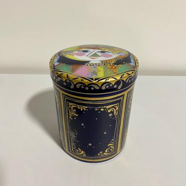 Mid Century Collectible Rosenthal Germany Studio-Linie Porcelain Trinket Box / Canister, Designed by Bjorn Wiinblad 