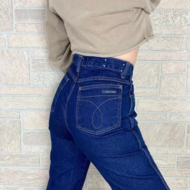 Calvin Klein 80's Vintage Jeans / Size 28 