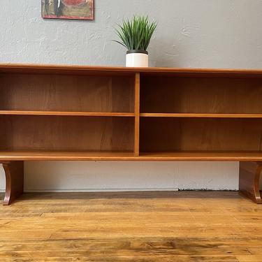 Danish Teak Bookcase\/Display Shelf