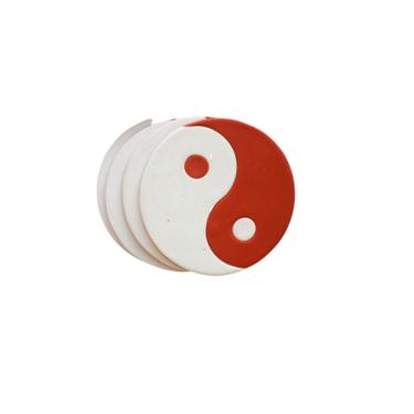 Yin Yang Coasters - Set of 4