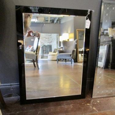 MIRROR WITH BLACK GLASS