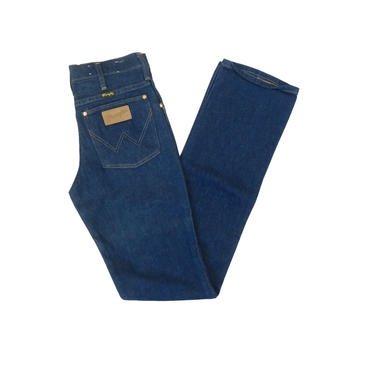 Vintage 70s Wrangler Made In USA Deadstock Straight Leg Jeans Size 27 x 36 