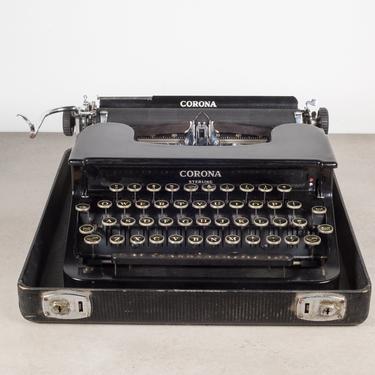 Fully Refurbished Corona Sterling Typewriter c.1936