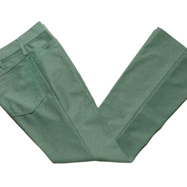 Vintage 1960s/1970s STA-PREST Style Jeans~ measure 31 x 33.5 ~ Unisex Pants ~ Bootcut Jean / Bellbottoms ~ 517 / 646 ~ 
