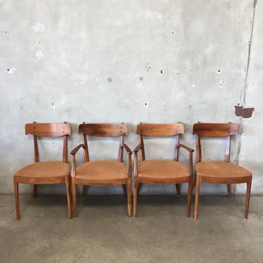 Set of Four 1950's Drexel Declaration Chairs