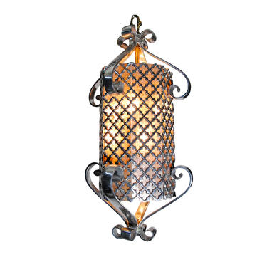 1960’s Polished Aluminium Regency Lamp
