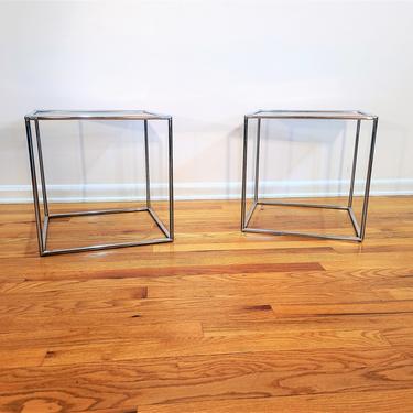 Mid Century Poul Cadovius Abstracta Pair of Side Tables 