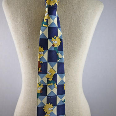 Vintage Simpsons Necktie 